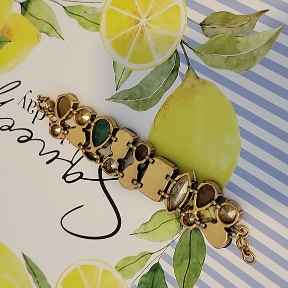 JCrew Multicolor Rhinestone Bracelet - Picture 4 of 6